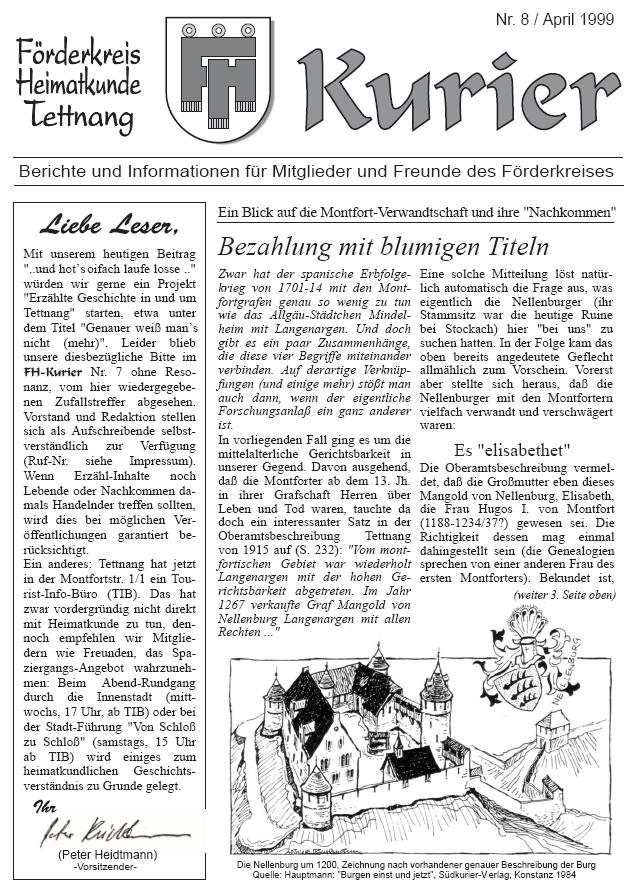 Ausgabe 8 – April 1999