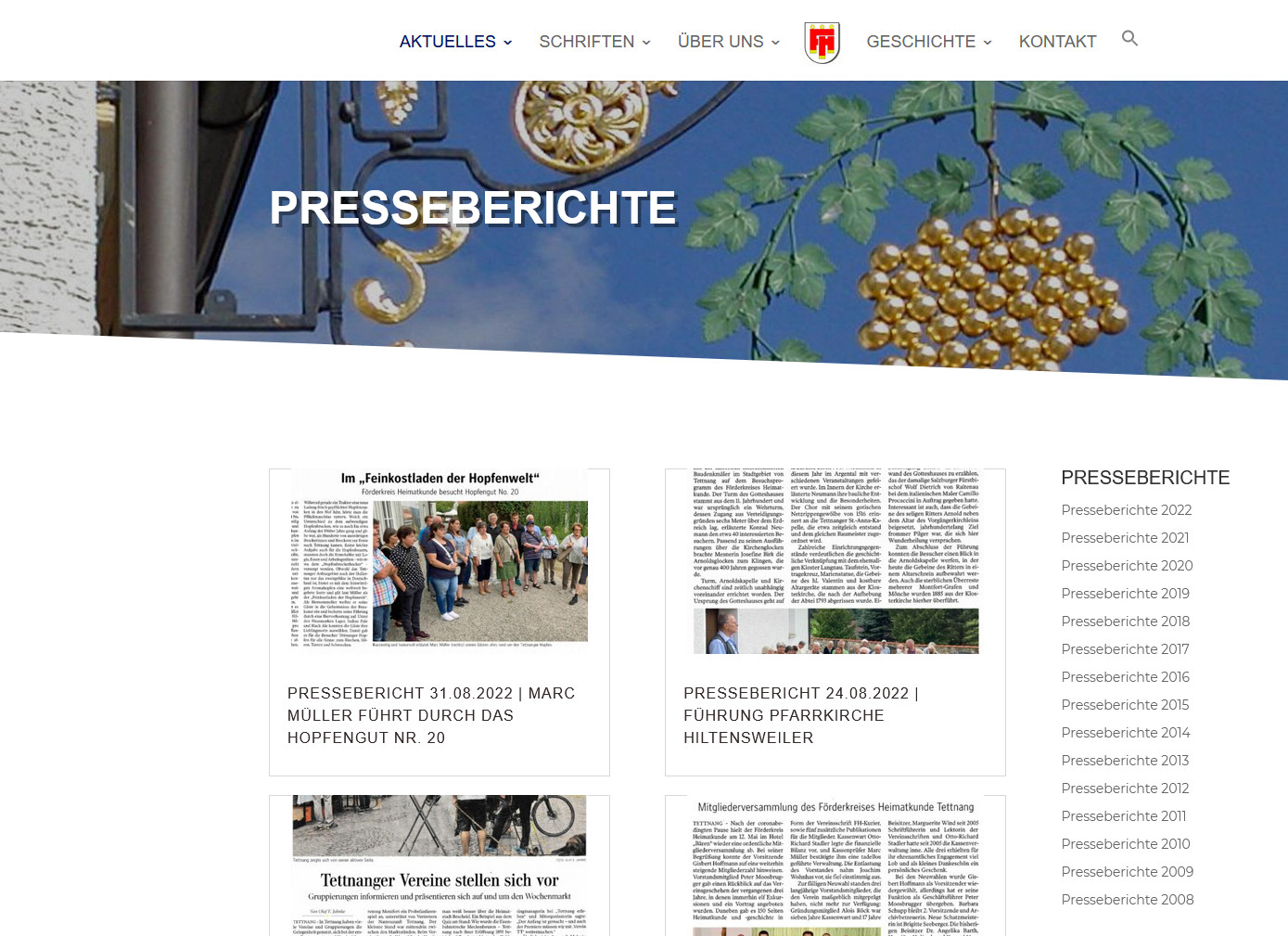 In eigener Sache |  Website komplett überarbeitet