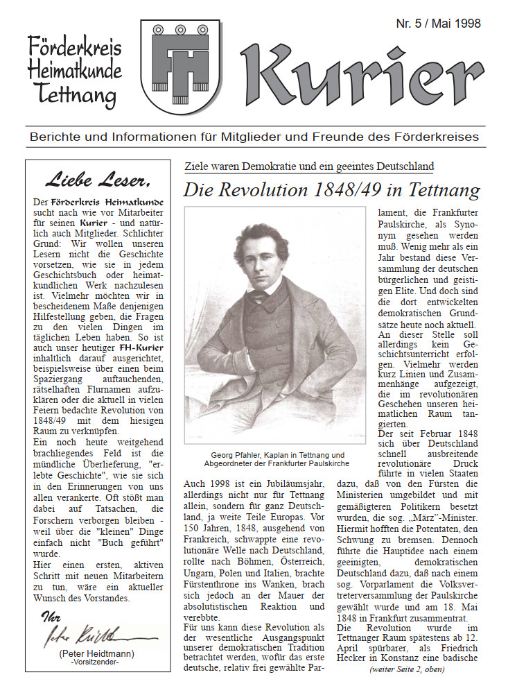 Ausgabe 5 – Mai 1998