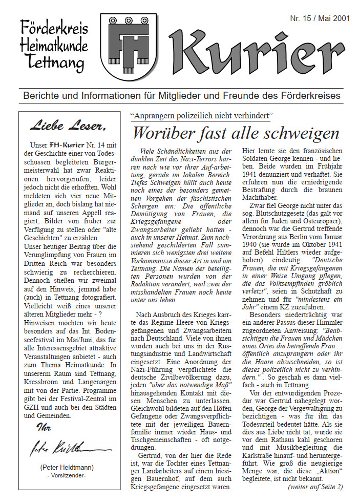 Ausgabe 15 – Mai 2001
