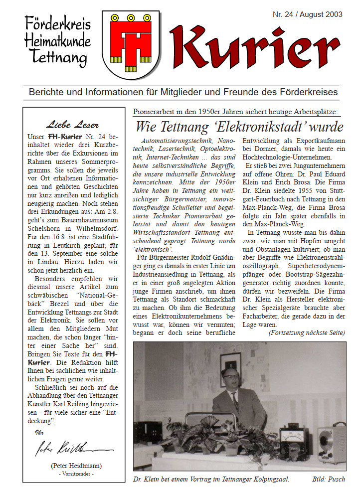 Ausgabe 24 – August 2003