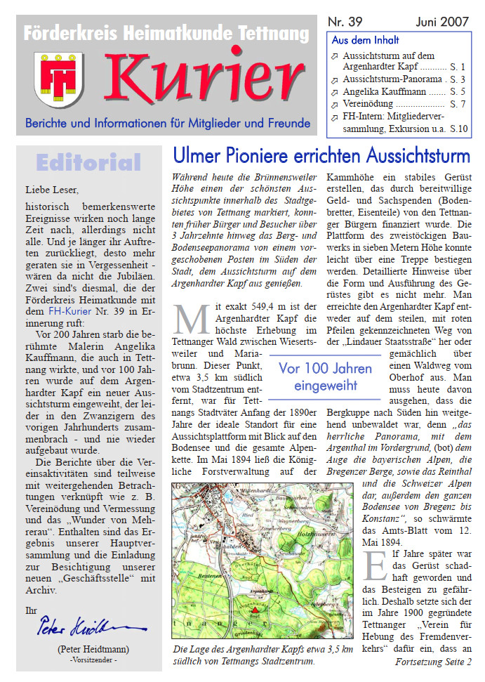 Ausgabe 39 – Juni 2007