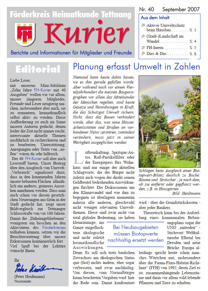 Ausgabe 40 – September 2007