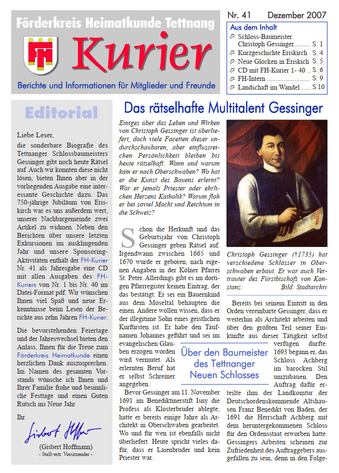 Ausgabe 41 – Dezember 2007