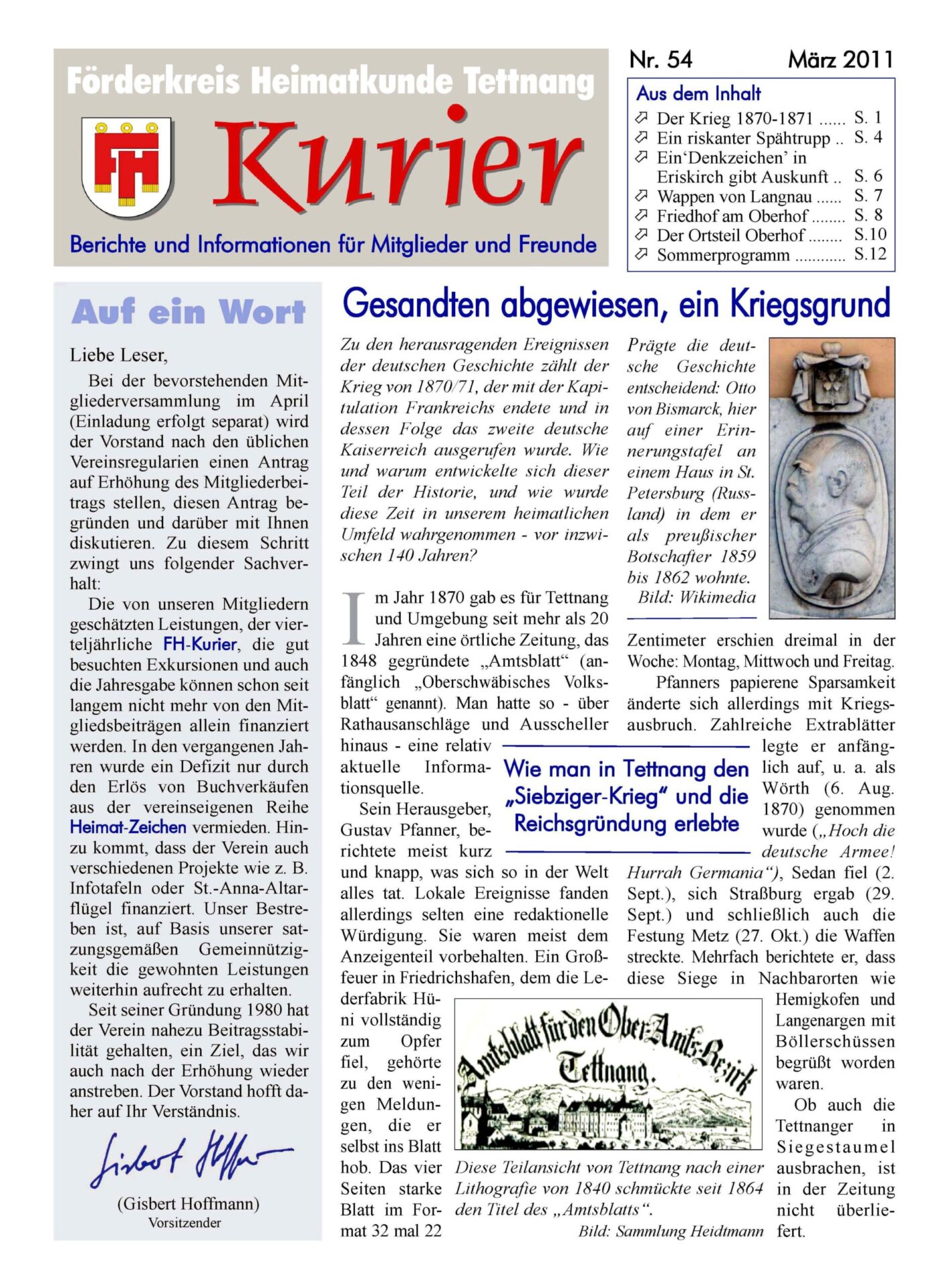 Ausgabe 54 – März 2011