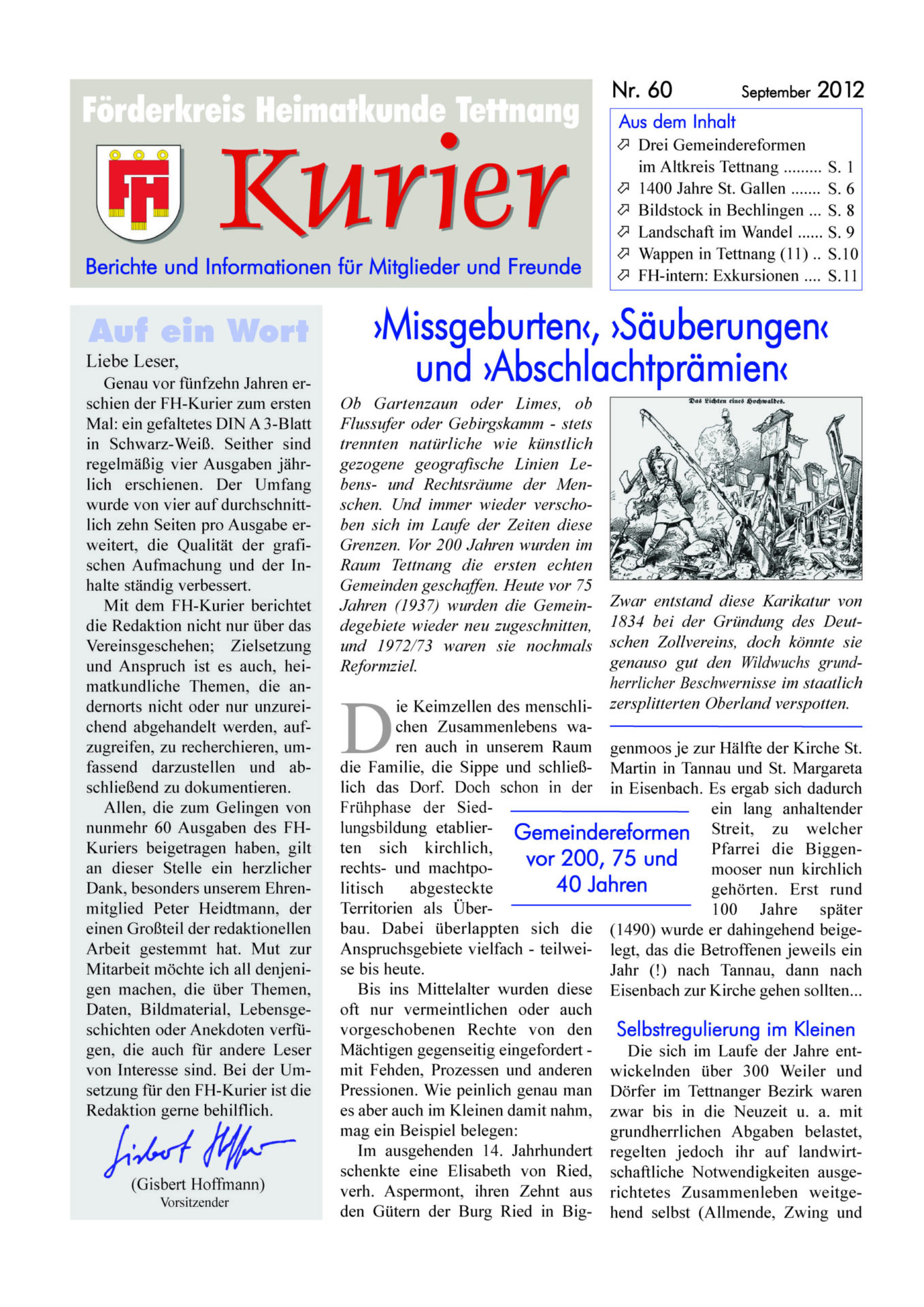 Ausgabe 60 – September 2012