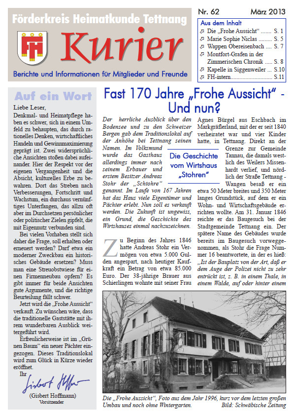 Ausgabe 62 – März 2013