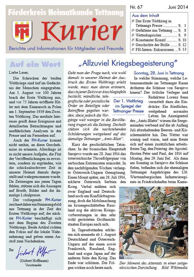 Ausgabe 67 – Juni 2014