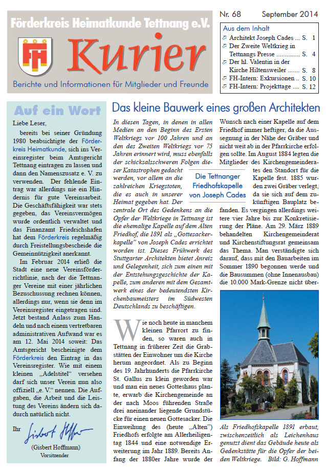 Ausgabe 68 – September 2014