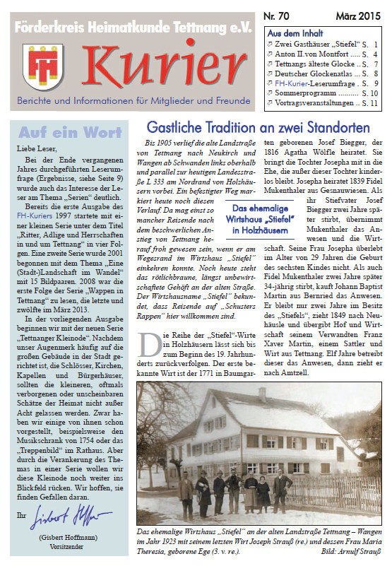 Ausgabe 70 – März 2015