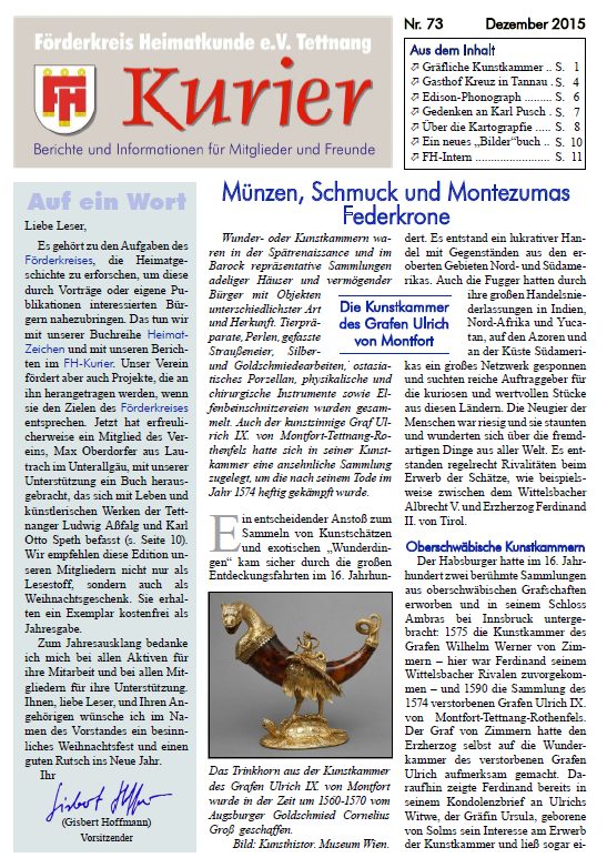 Ausgabe 73 – Dezember 2015